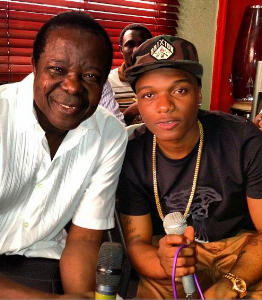 Wizkid and King Sunny Ade Pictured Together